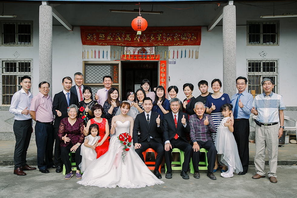 台中婚攝-台中婚禮紀實-台中婚禮紀錄-福容大飯店婚攝-婚攝推薦-迎娶-三合院大合照